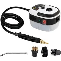 Athlix Handdampfreiniger Handdampfreiniger zur Reinigung 2500W Druckdampfreiniger Dampfgarer, 2500 W, beutellos, 2500W, 3,5 Bar, bis zu 105 Grad