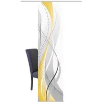 HOME WOHNIDEEN Schiebegardine 87152 Schiebewand Digitaldruck CARLISLE Dekostoff, 245 x 60 cm (1 St), Paneelwagen, halbtransparent, Polyester
