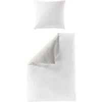 BIERBAUM Wendebettwäsche Modern Uni in Gr. 135x200 oder 155x220 cm, Renforcé, 3 teilig, Modernes Unidesign: Schlichte, elegante Optik für jedes Schlafzimmer