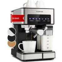 Klarstein Filterkaffeemaschine, 1.8l Kaffeekanne, Gemahlener Kaffee und Pads: 2-in-1- Nutzung zum flexiblen Gebrauch