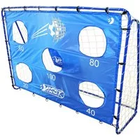 Best Sporting Fußballtor mit Torwand 5 Schusslöcher (Set), sehr stabil, 213x152 cm