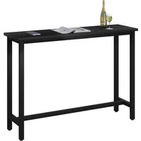 Woltu Bartisch (1-St), Metallgestell, Tischplatte aus MDF, 140x40x100cm