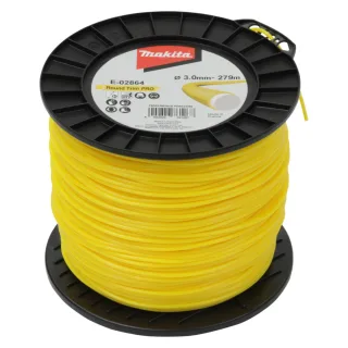 Makita Mähfaden Round Trim PRO, Ø 3,0 mm, 279 m, verstärkt, Longlife - E-02864