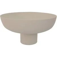 LaLe Living Dekoschale Deko-Objekt Janna in Weiß, Ø30 cm, aus Metall