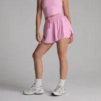 MP Damen Tempo 2-in-1 Floaty Shorts – Cosmo Pink - L