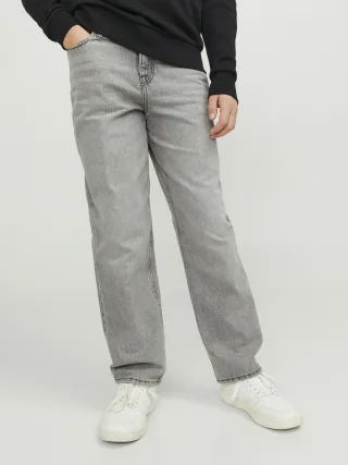 JACK&JONES - JJICHRIS JJORIGINAL AKM 928 NOOS JNR Grey Denim - Gr. - 170