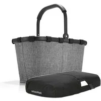 REISENTHEL® Einkaufskorb carrybag mit cover, Einkaufskorb Picknickkorb inklusive Abdeckung