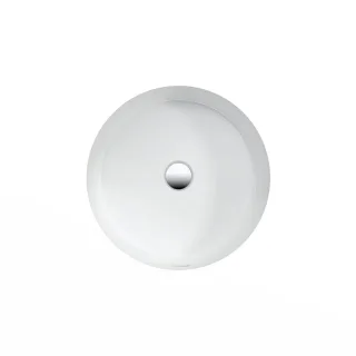 LAUFEN Einbauwaschtisch von unten Living City 450x455, ohne Hahnloch, mit Überlauf, weiß, 8134390001 H8134390001551