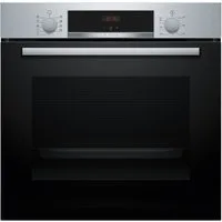 BOSCH Einbaubackofen Serie 4 HBA514BS3, mit Teleskopauszug nachrüstbar, Hydrolyse, 3D Heißluft Funktion für eine gleichmäßige Hitzeverteilung