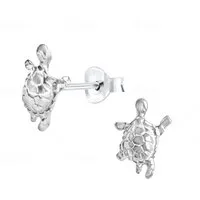 ALEXANDER YORK Paar Ohrstecker SCHILDKRÖTE, 2-tlg., 925 Sterling Silber