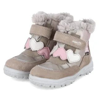 Superfit Winterstiefeletten HUSKY - Gr. 20 - Beige - Leder & Textil