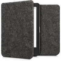 kwmobile E-Reader-Hülle Hülle für Kobo Clara BW / Clara Colour / Tolino Shine (5) / Shine, Filz Stoff eReader Schutzhülle - Flip Cover Case