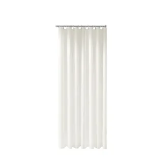 Keuco Duschvorhang Plan Flame CS 14944000410 140 x 200 cm, 8 Ösen, wollweiss