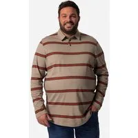 John F. Gee Poloshirt Poloshirt Langarm Ringel