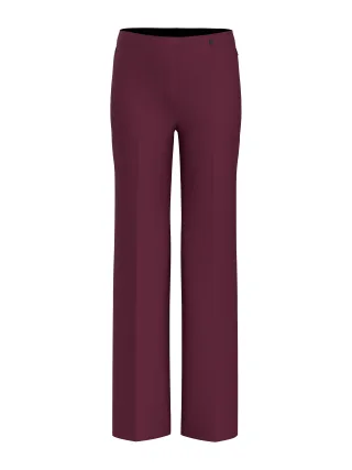 Marc Cain Additions - Schlupfhose WINDER aus Viskosestretch winetasting - Gr. - 38