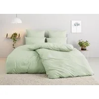 OTTO home Bettwäsche Desner 100% Microfaser, extra weich, allergikerfreundlich, Microfaser, 2 teilig, Premium Qualität, uni, schnell trocknend, pflegeleicht, ab 135x200 cm