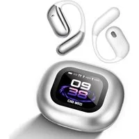 MOPUEA Übersetzer Kopfhörer LCD-Touchscreen Kopfhörer Übersetzer Bluetooth-Kopfhörer (mit 144 Sprachen, Bluetooth 5.4, Sprachübersetzer Kopfhörer für Reisen, Studium, Sport)