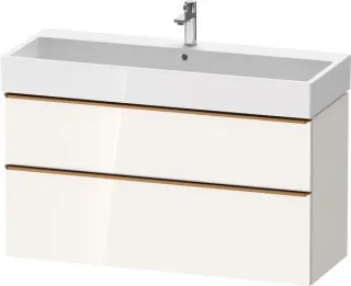 Duravit D-Neo Waschtischunterbau wandhängend Weiß Hochglanz 1184x442x625 mm - DE4375004220000 DE4375004220000