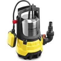 TROTEC Schmutzwasser-Tauchpumpe TWP 11000 ES, 1.100 W Leistung, 20.000 l/h Förderleistung, 9 m Förderhöhe