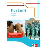 Blue Line 4. Workbook mit Audios Klasse 8. Ausgabe 2014 / diverse