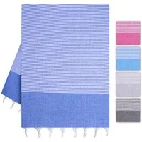 herémood Hamamtuch Luxuriöses Saunatuch, großes Strandtuch, 90x170 cm, vorgewaschen, (1er - 2er Set, 2-St), schnelltrocknendes & saugstarkes Saunatuch