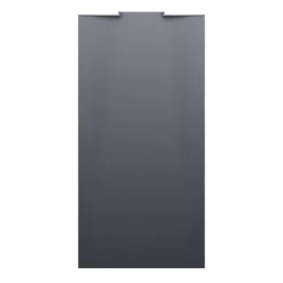 Laufen Duschwanne NIA 800x1600x36 Marbond mit Wandablauf anthrazit, H2100350780001 H2100350780001