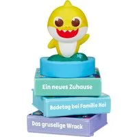 Little Tikes® Hörspielkassette Story Dream Machine, Großer Hai, Kleiner Hai Familien-Kollektion, (Set, 4-St), passend für Story Dream Machine