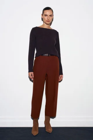 Damen Tailored gerade geschnittene Hosen