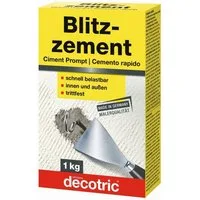 decotric® Beton Decotric Blitzzement grau, 1 kg