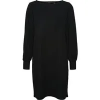 Vero Moda Jerseykleid VMALLISON LS BOATNECK SHORT DRESS JRSGA Sommerkleid