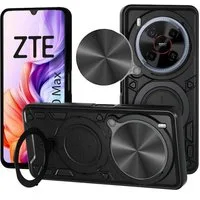 betterfon Handyhülle für ZTE Blade Hülle mit Slide Kameraschutz Ringhalter, Outdoorhülle mit Smartstand, Ringhalter & Silikonkern