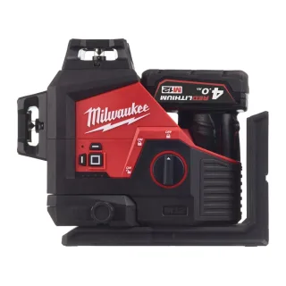 Milwaukee Kreuzlinienlaser 3x 360° M12 3PL-401C schwarz/rot - 4933478102