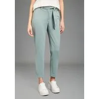 Bruno Banani Paperbag-Hose aus elastischem Milano Rib Material, bequeme Passform