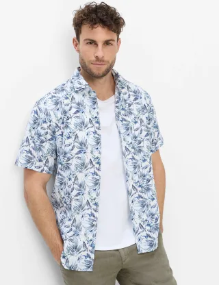 Brax Herren Hemd Style HARDY herb, grün, Gr. L