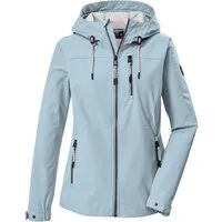 G.I.G.A. DX by killtec Softshelljacke GS 111 WMN SFTSHLL JCKT Atmungsaktive, wasserabweisende Damenjacke mit verstellbarer Kapuze