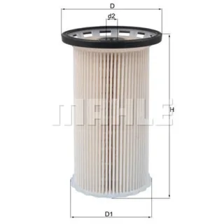 Mahle Kraftstofffilter Audi CUPRA Seat Skoda VW KX386