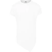 URBAN CLASSICS Longshirt Urban Classics Herren Asymetric Long Tee (1-tlg)