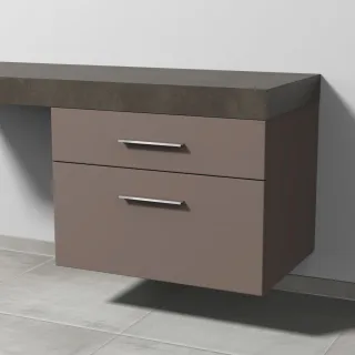 Sanipa Unterschrank 2morrow (G3222) 510x700x520 Taupe-Matt, G32221T G32221T