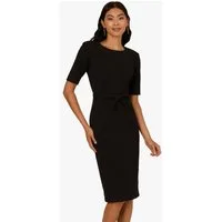 Adrianna Papell Cocktailkleid Mini Bow Front Sheath Dress Tailliert, figurbetont, elegant