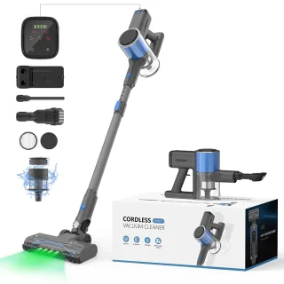 [EU Direct]NovuLife SV807C Cordless Handheld Vacuum Cleaner, 40Mins Running,25KPa Powerful SuctionTime with Touchscreen