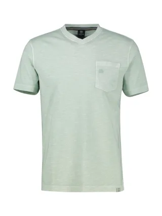 LERROS - V-NECK bay green - Gr. - XXL