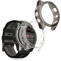 kwmobile Smartwatch-Hülle 2x Schutzhülle für Garmin Fenix 8 51mm, Fitness Tracker Gehäuse Hülle klar