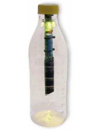 SOL-EXPERT Bausatz solarbetriebene PET-Flaschenlampe "DoubleLight"