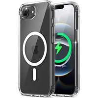 CoolGadget Handyhülle Premium Silikon Handy Case für iPhone 17e / iPhone 16e 6,1 Zoll, Hülle Transparent Schutzhülle kompatibel mit MagSafe Zubehör