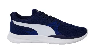 Puma Duplex Evo Strickblau Textile Herren Schnürungstrainer 362043 03