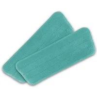 CLEANmaxx Ersatz-Wischtuch 2er-Set Reinigungstücher (Polyester, 14.8x42 cm, Ersatz-Wischtuch türkis)