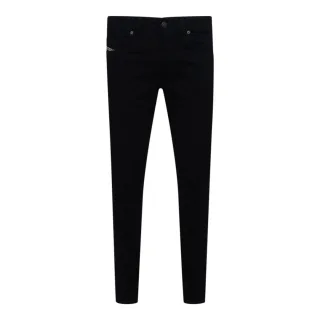 Diesel 1979 Sleenker Schwarze Jeans