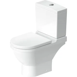 Duravit Starck 3 Stand Tiefspül WC 0126090000 weiss, Abgang waagerecht, zur Kombination