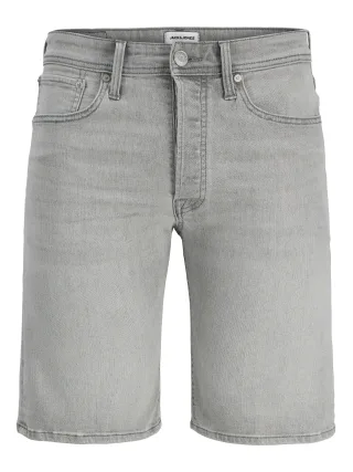JACK&JONES - JJIRICK JJORIGINAL SHORTS AT 999 Grey Denim - Gr. - M