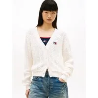 Tommy Jeans Strickjacke TJW BOXY GMD CARDIGAN